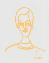 Load image into Gallery viewer, Twiggy Print by Linda Cooper