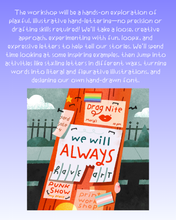 Load image into Gallery viewer, Illustrative Hand Lettering Workshop with Nancy Hollis