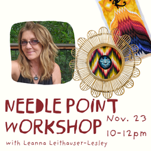 Load image into Gallery viewer, Needlepoint Workshop: Bargello Style with Leanne Lesley on November 23