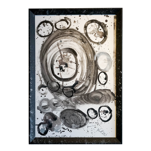 Black Circle Abstract
