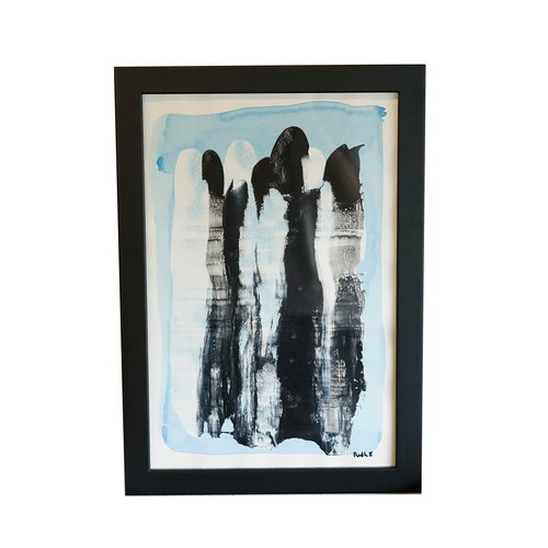 Black, White, and Blue by Ruth E. Troyanek