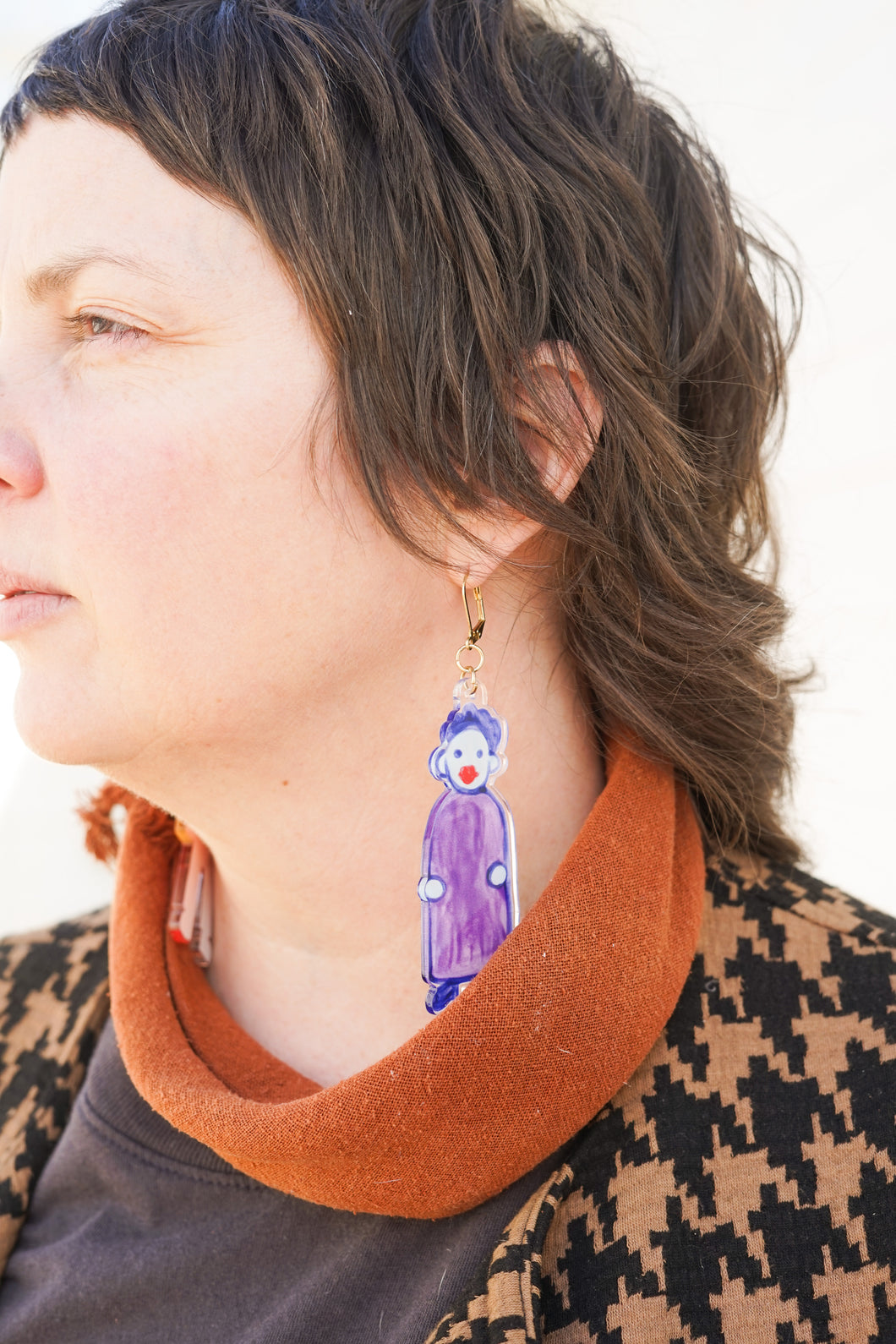 Ear Friends Earrings by Ricky