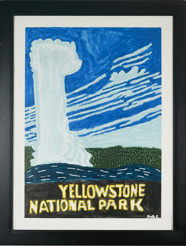 Yellowstone National Park by Ruth E. Troyanek