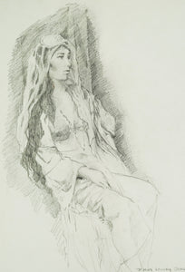 Woman Resting by Julia Jones