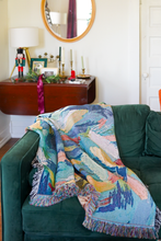 Load image into Gallery viewer, Cozy Blues Blanket by Byron