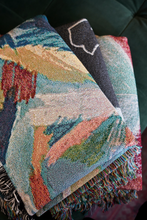 Load image into Gallery viewer, Cozy Blues Blanket by Byron