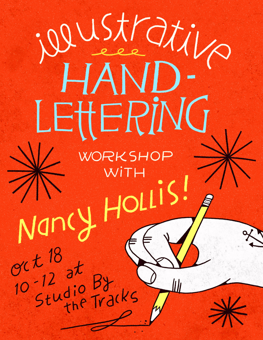 Illustrative Hand Lettering Workshop with Nancy Hollis