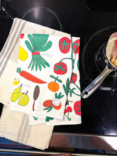Load image into Gallery viewer, Farmers Market Tea Towel by Michael Hall