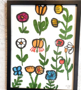 Wildflower Study by Michael Hall