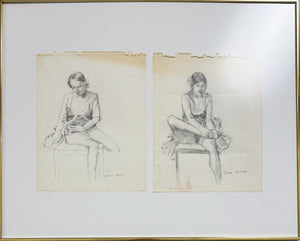 Dancer Diptych by Julia jones