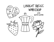 Load image into Gallery viewer, Linocut Basics Workshop with Jessica Leitch