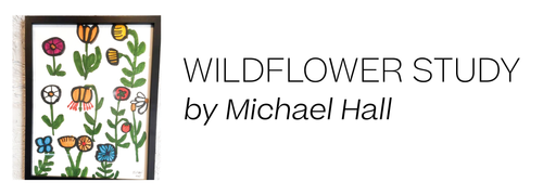 Wildflower Study by Michael Hall
