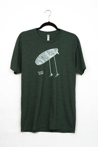 Bird T-Shirt by Stevie Eddy