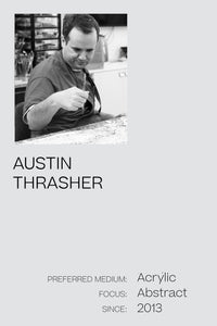 Black & White Abstract by Austin Thrasher