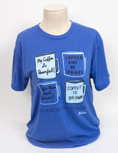 Load image into Gallery viewer, Coffee Mug T-Shirt by Melvin Roscoe