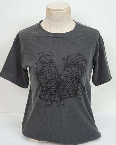 Rooster T-Shirt by Inés Orehuela