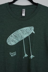 Bird T-Shirt by Stevie Eddy