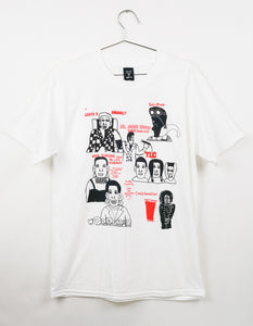 LIMITED EDITION Michael Hall x Seasick Records "Music Icons" Shirt