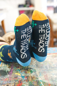 Games of the World Socks by Michael Hall