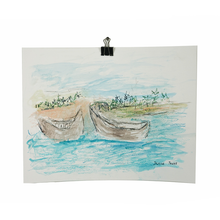 Load image into Gallery viewer, Two Canoes by Julia Jones