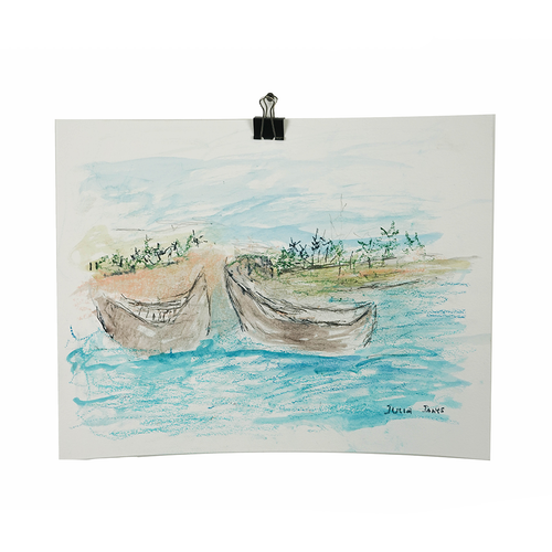 Two Canoes by Julia Jones