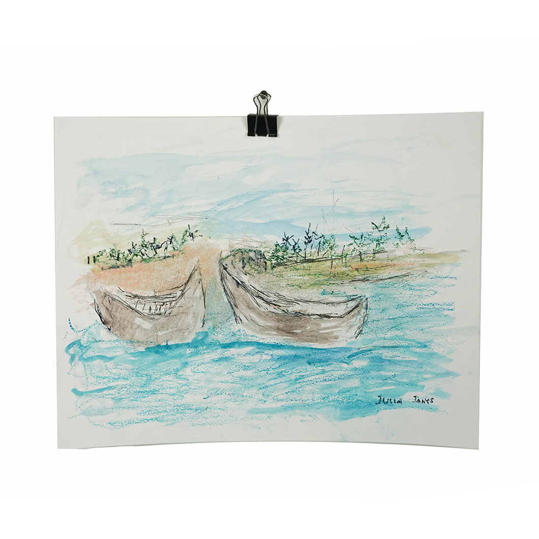 Two Canoes by Julia Jones