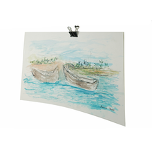 Load image into Gallery viewer, Two Canoes by Julia Jones