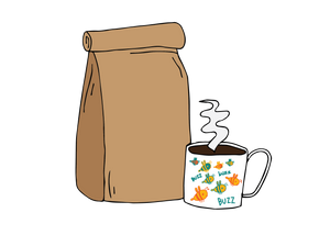 Buzz Mug by Ken O'Loughlin