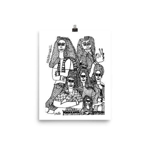 Print of Saved By The Bell by Inés Orihuela