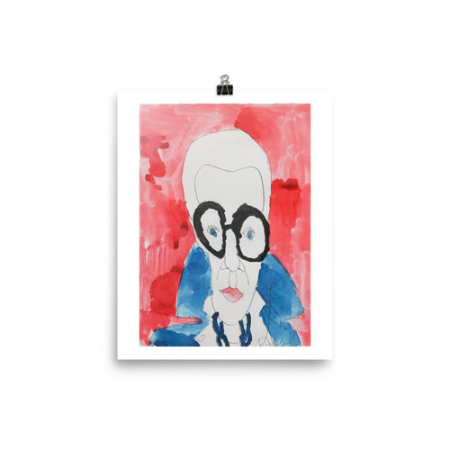 Print: Portrait by Linda Cooper