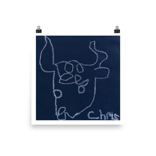 Print: Picasso's Bull by Chris Hensel